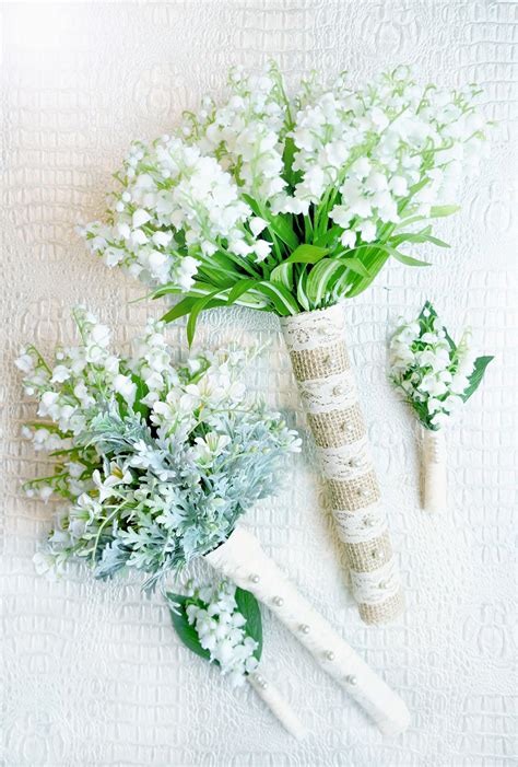 Lily Of The Valley Bouquet – Idalias Salon