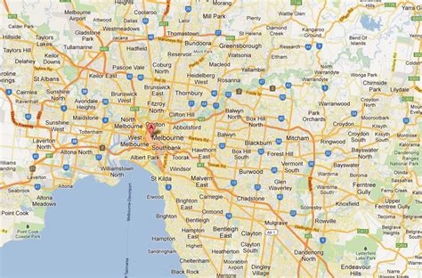 Discover Melbourne's Best Suburbs With Map Of Melbourne Suburbs - Map Of Europe