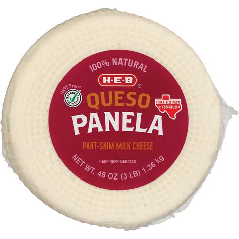 H-E-B Queso Panela Cheese - Texas-Size Pack - Shop Cheese at H-E-B