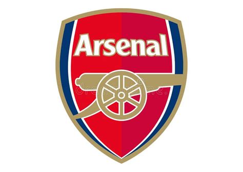 Arsenal Logo editorial stock photo. Illustration of illustrator - 120474548