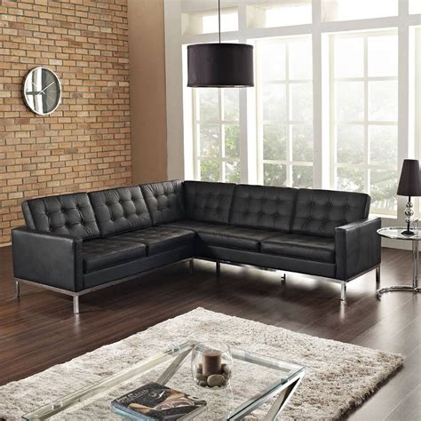 Best 30+ of Large Black Leather Corner Sofas