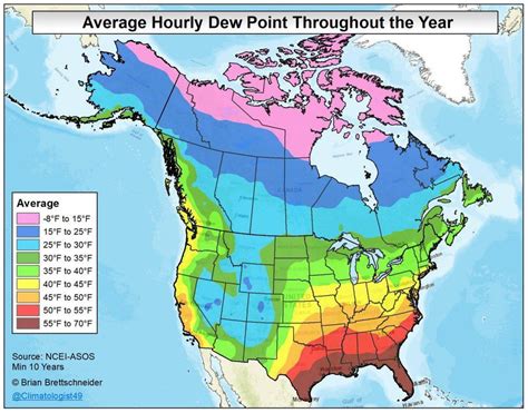 Oh The Humidity. Which State Is The Most Humid? | Map, Summer ...