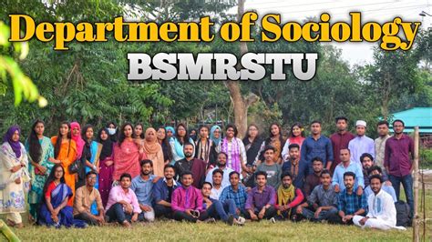 Departmental Picnic at BSMRSTU || Department of Sociology-7th Batch ...