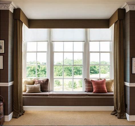 CÓMO DECORAR UN MIRADOR CON RESULTADO “10” Library Room Cozy, Home Library Rooms, Curtains To Go ...