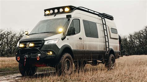 Mercedes Sprinter Camper Is A $500K Overlander With 11-Inch Lift