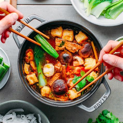 Spicy Vegan Hot Pot - Full of Plants