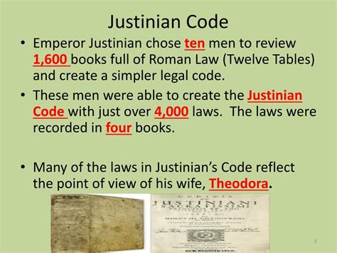 PPT - Justinian Code PowerPoint Presentation, free download - ID:4158173