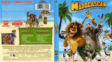 Madagascar Blu Ray Cover