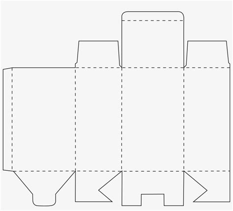 Printable Shapes, Box Templates, Packaging Design, - Line Art ...