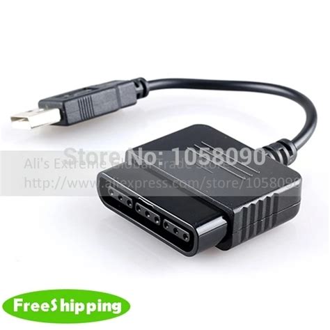 High Quality GamePad USB Adaptor for Sony Playstation For PC PS2 to PS3 ...