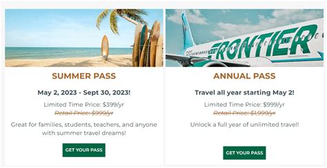 Frontier launches summer version of GoWild All You Can Fly pass : r/frontierairlines