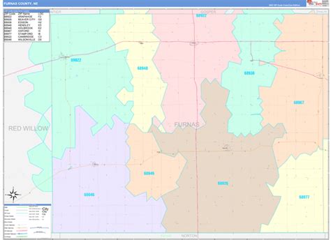 Maps of Furnas County Nebraska - marketmaps.com