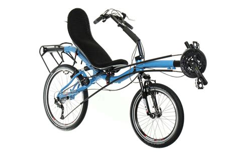 SIX features | 20/26" touring recumbent bike | AZUB recumbents