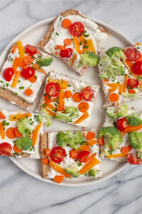 Cold Veggie Pizza Appetizers | Wholefully | Recipe | Vegetarian ...