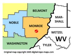 Monroe County, Ohio Genealogy • FamilySearch