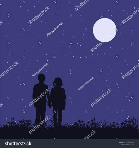 Vector Isolated Children Playing Park Silhouette: เวกเตอร์สต็อก (ปลอดค่าลิขสิทธิ์) 1322383844 ...