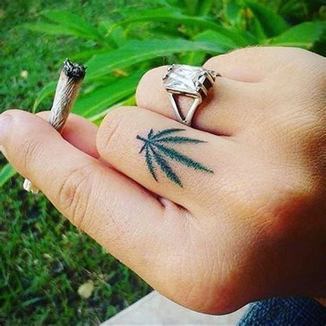 The meaning of tattoo hemp (marijuana): features and options for ...