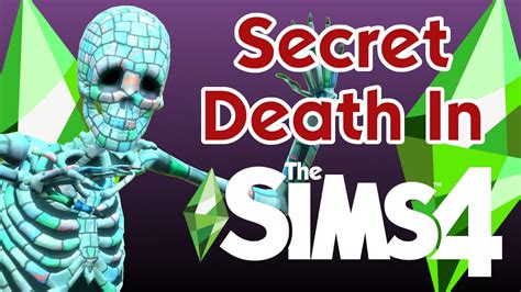 How To Access a Secret Death in The Sims 4! (Skeleton Death) - YouTube