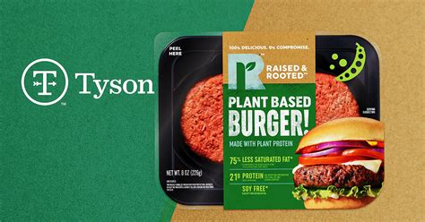 Meat Giant Tyson Foods Introduces Its First Plant-Based Burger