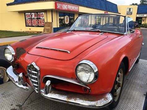 1962 Alfa Romeo Giulia 1600 Spider one owner 40,193 original miles - Classic Alfa Romeo Giulia ...