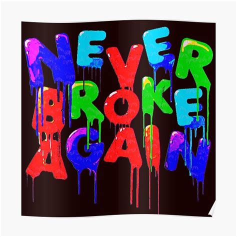 Never Broke Again Logo Wallpaper / "Never Broke Again" Backpack by Talmon | Redbubble - You can ...