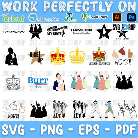 Hamilton Bundle SVG by svgdrop on DeviantArt