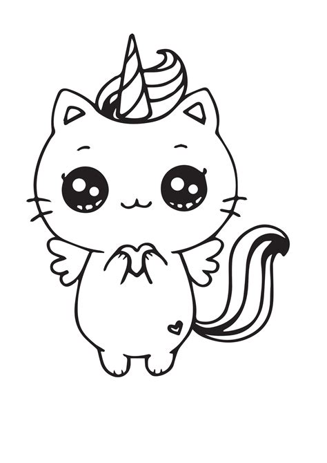 Unicorn Cat Printable