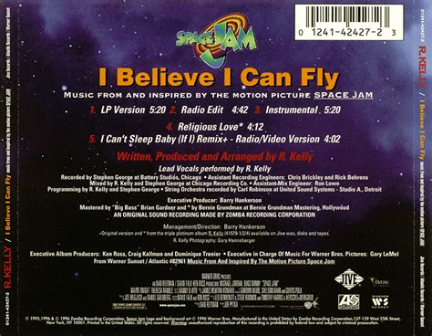 Promo, Import, Retail CD Singles & Albums: R. Kelly - I Believe I Can ...