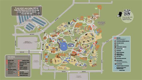 Cincinnati Zoo and Botanical Garden Map and Brochure (2024 - 2021 ...