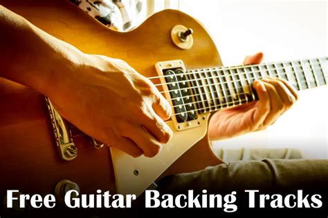 Free Guitar Backing Tracks For Lead Guitarists