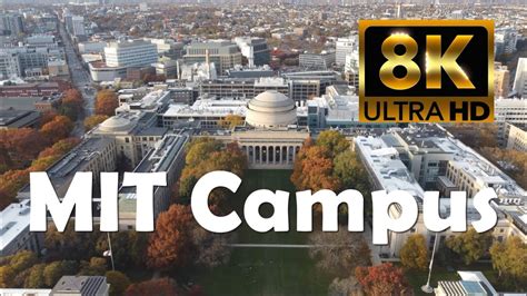 Massachusetts Institute of Technology | MIT | 8K Campus Drone Tour - YouTube