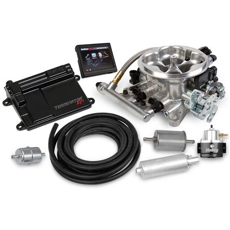 Holley Performance Products, Terminator EFI 4bbl Throttle Body Fuel Injection System Master Kit ...