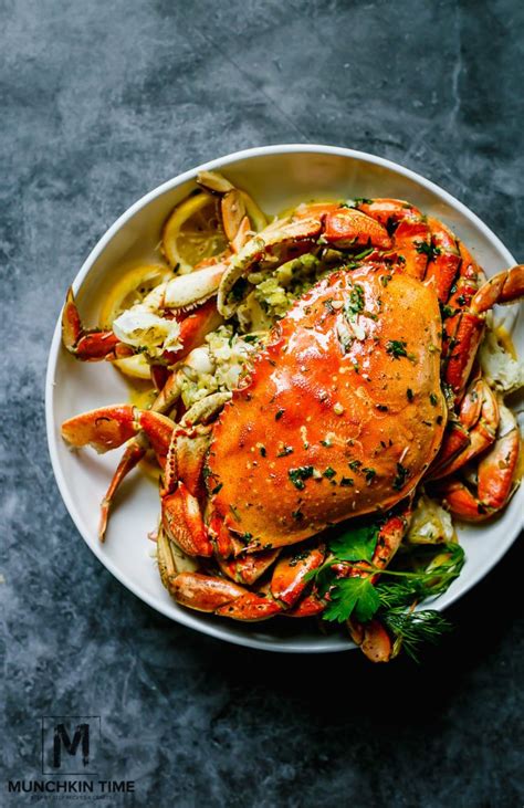 The Best Oven-Roasted Dungeness Crab Recipe | Crab recipes, Dungeness crab recipes, Crab dishes