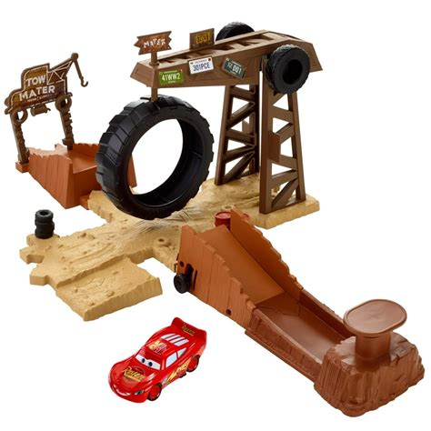 Cars - Disney Cars Mater's Challenge Playset - Walmart.com - Walmart.com