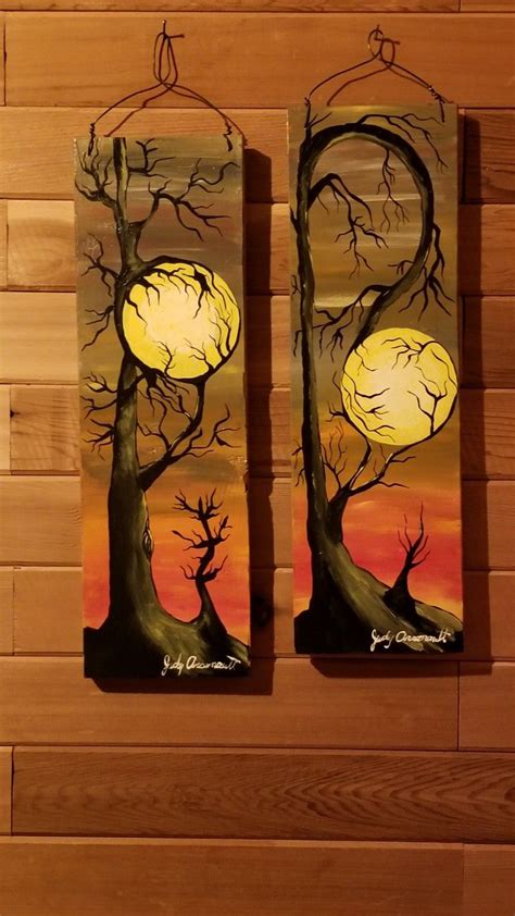 wood painting ideas easy - Shaina Benavidez