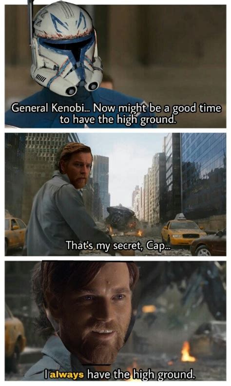 General Kenobi... now might be a good time to have the high ground | I ...