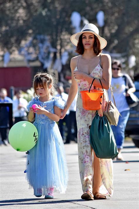 jenna dewan seen leaving a kids halloween party with her daughter in studio city, los angeles ...