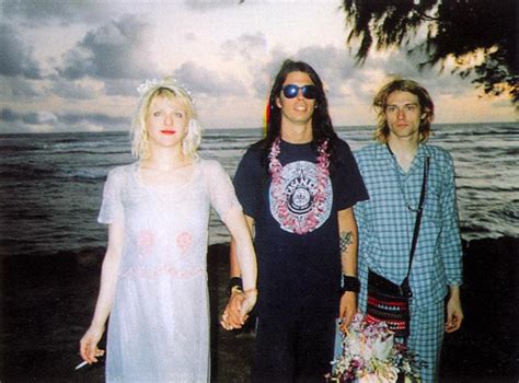 Rare Photos of Courtney Love and Kurt Cobain on Their Wedding Day in Hawaii, 1992 ~ vintage everyday