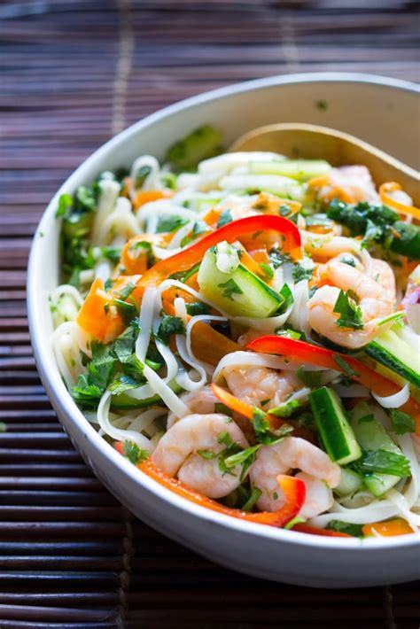 Vietnamese Rice Noodle Salad w/ Pickled Vegetables | Feasting At Home