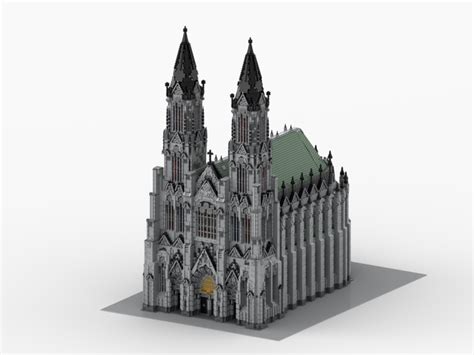 LEGO MOC Cologne Cathedral by Pontus_Gehrmann_MOCS | Rebrickable - Build with LEGO