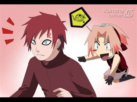 Gaara et Sakura | Naruto funny, Sakura, Gaara