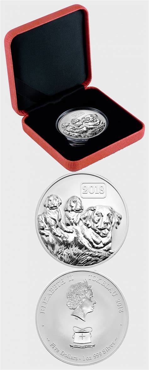 Year of the Dog 2018 - 1oz Silver Reverse Proof | Tokelau Coins ...