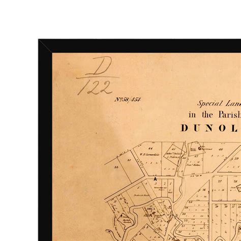 Dunolly, Victoria Australia Vintage Map #8 (1862) – Vintage Maps