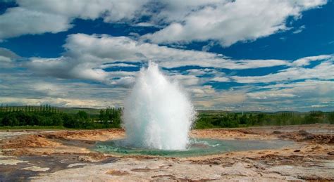 Iceland, a country of geysers