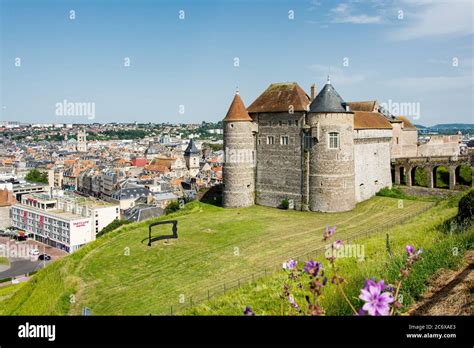 Dieppe Castle in Normandy, France Stock Photo - Alamy