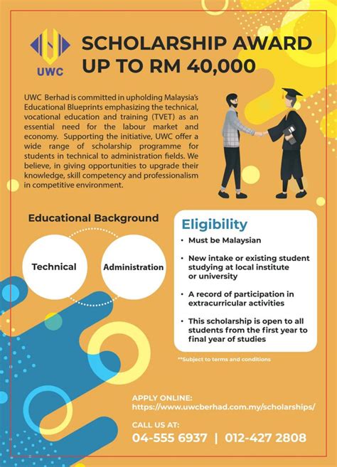 Scholarship - UWC Berhad