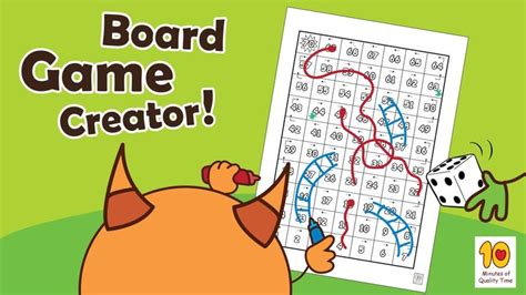 Board Game Creator - 10 Minutes of Quality Time | Fun activities to do, Board games, Fun activities