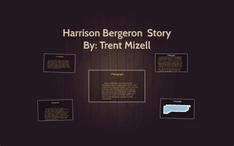 Harrison Bergeron Story by trent mizell