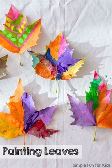 30 DIY Leaf Art Projects for Kids