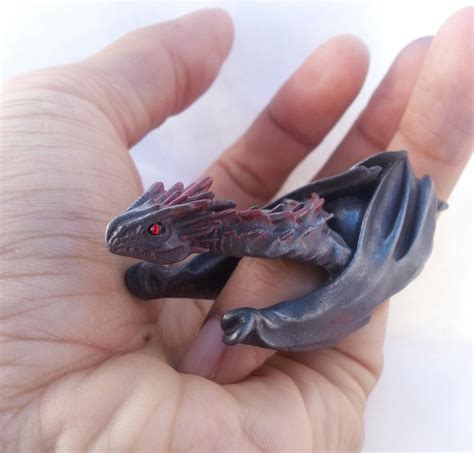 Drogon Baby Dragon Ring and Dragon Egg Ring Set - GeekAlerts